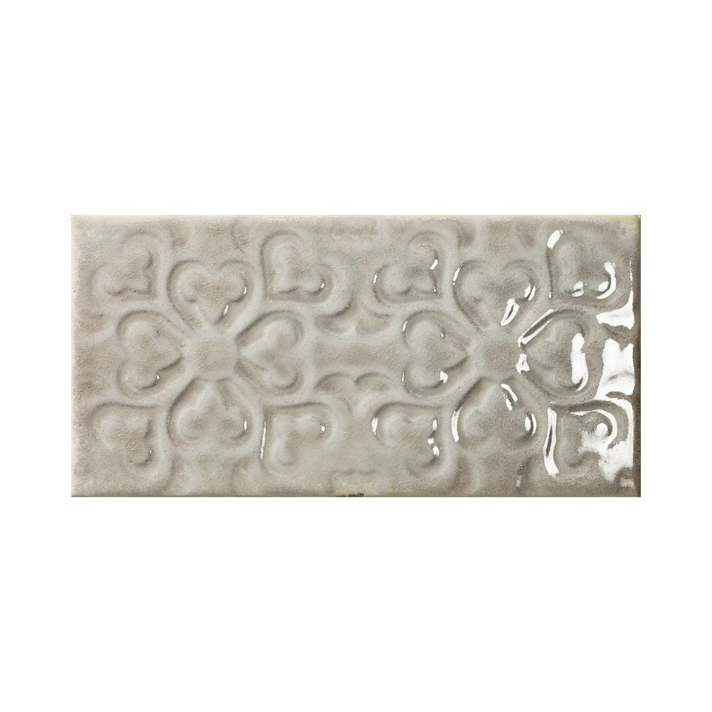 Zurbaran Vanilla Porcelain Tile 11.2 x 22.4cm (Patina White)-Bestile S.L.-Delforno