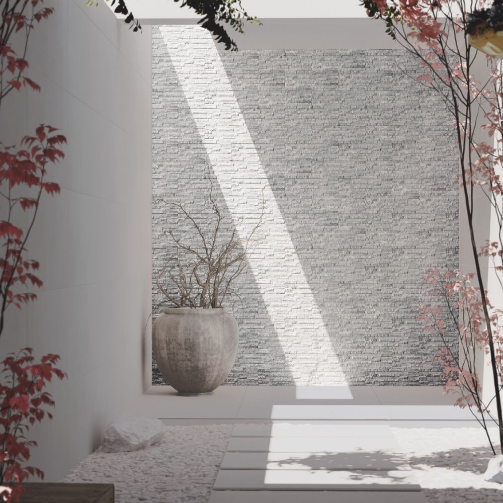 Brickstone Grey Porcelain Tile 16.3 x 51.7cm-Bestile S.L.-Delforno
