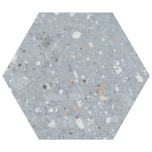 Arousa Azul Porcelain Tile 25.8 x 29cm-Delforno