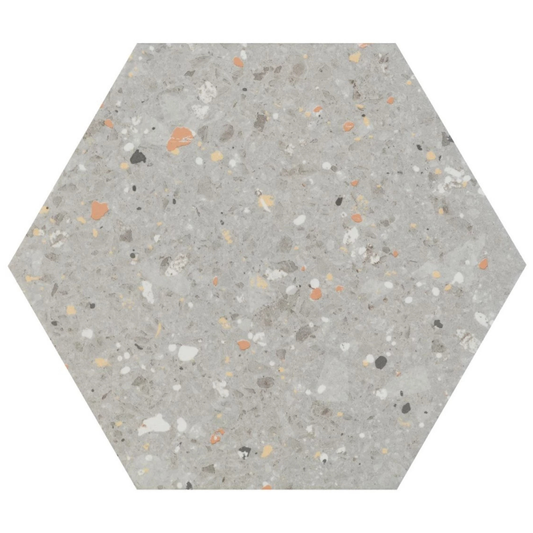 Arousa Gris Porcelain Tile 25.8 x 29cm-Delforno