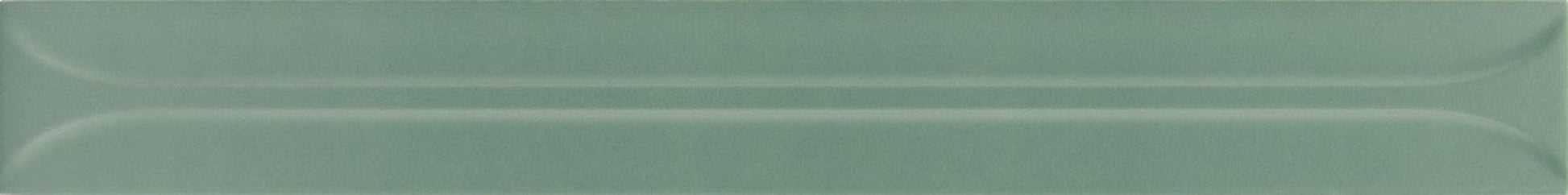 Architectural Format Hopp Green Bro Decor Matt Tile 5x40cm-Delforno