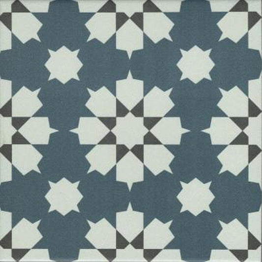 Authentic Pattern Benny Porcelain Tile 20 x 20cm-Delforno