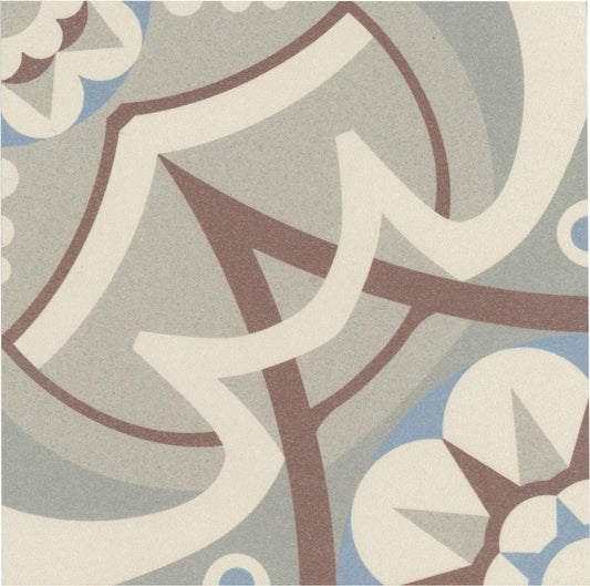 Authentic Pattern Basil Porcelain Tile 15 x 15cm-Delforno