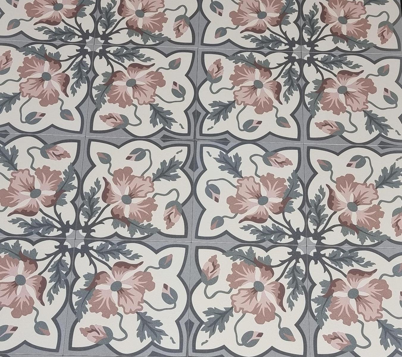 Authentic Pattern Porcelain Fifteen Jean-Tiles-Delforno