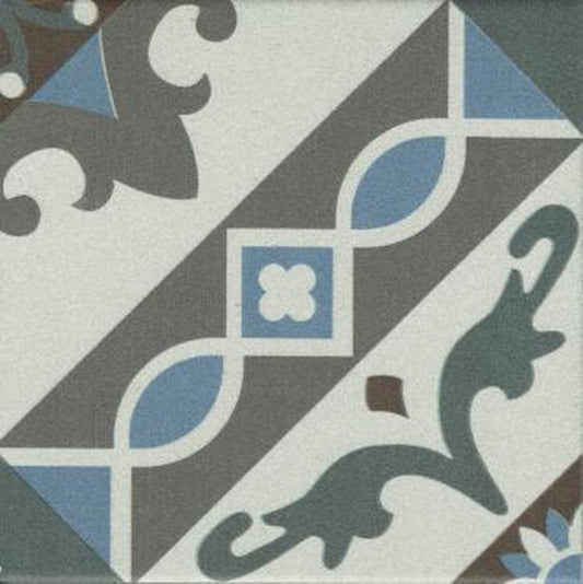 Authentic Pattern Toros Porcelain Tile 15 x 15cm-Delforno