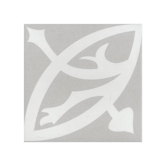 Authentic Pattern Zeli Grigio Porcelain Tile 20 x20cm-Delforno