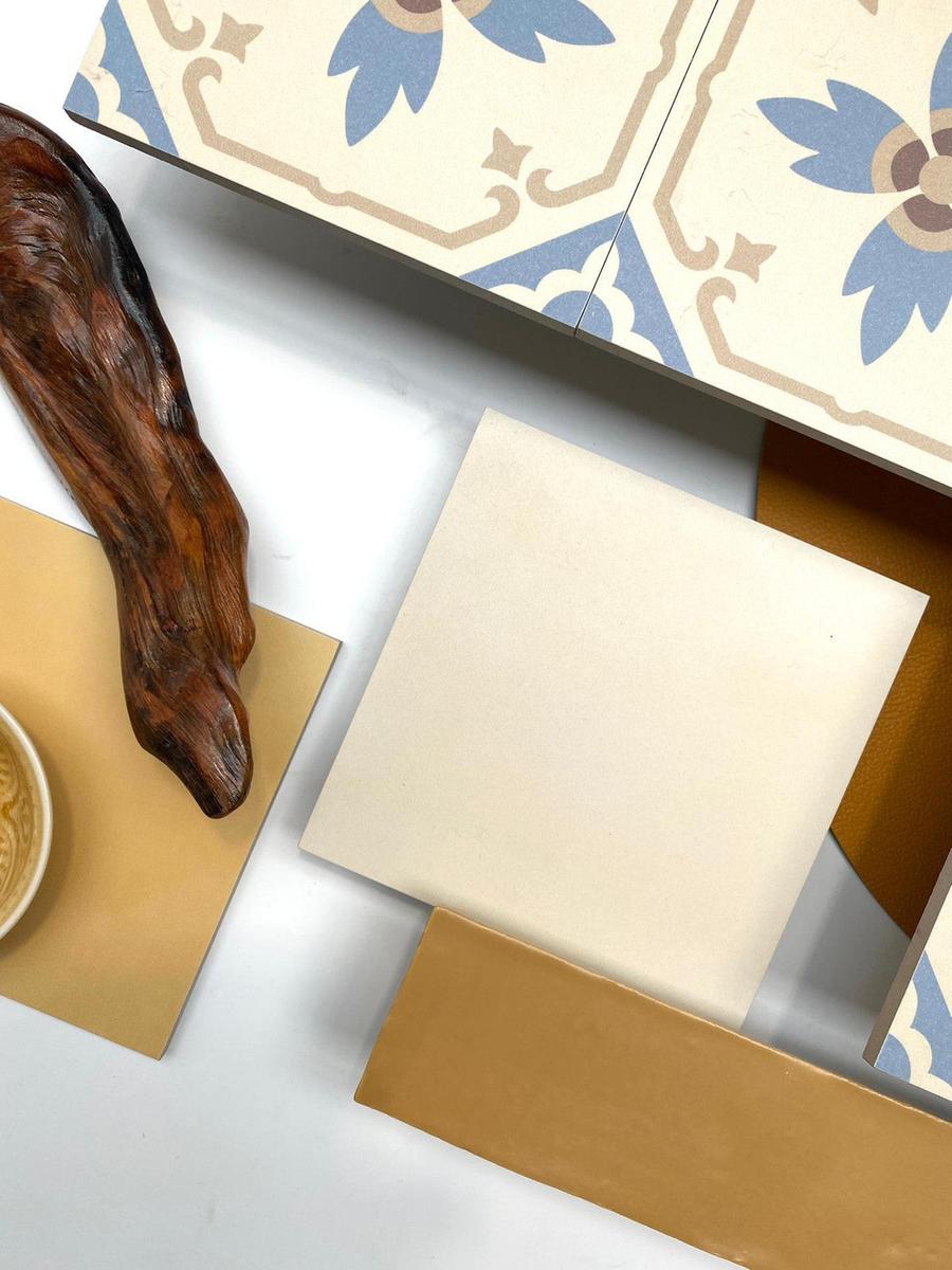 Authentic Unicolour Alabaster Porcelain Tile 15 x 15cm-Delforno