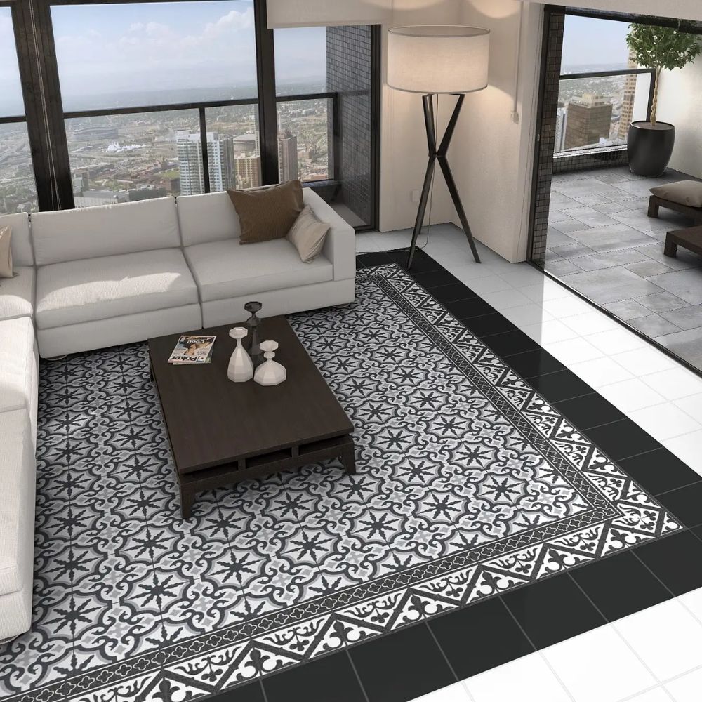 Jaen Matt Glazed Porcelain Tile 25 x 25cm-Delforno