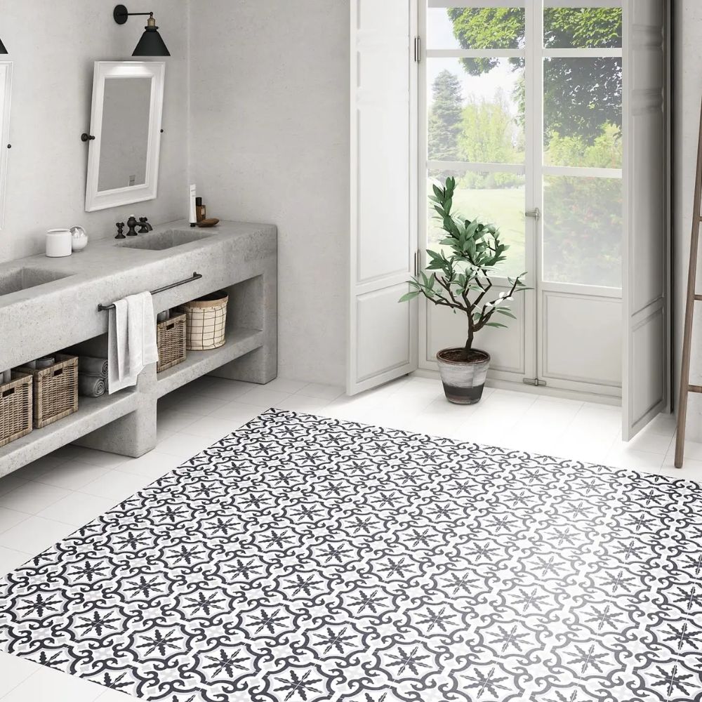 Jaen Matt Glazed Porcelain Tile 25 x 25cm-Delforno