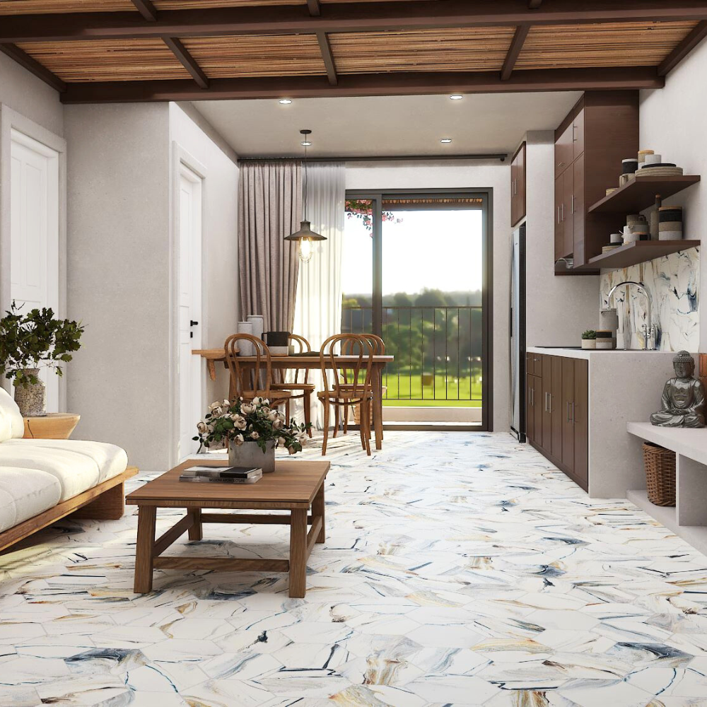 HEX Marmaris Sunset Porcelain Tile 22 x 25cm-CODICER-Delforno