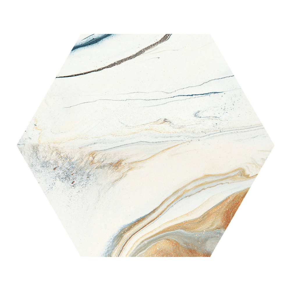 HEX Marmaris Sunset Porcelain Tile 22 x 25cm-CODICER-Delforno