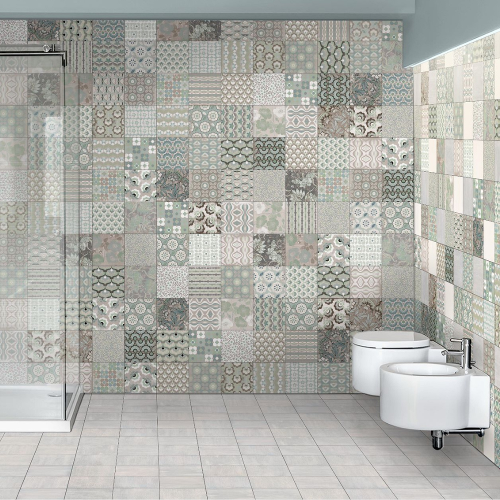 Ike Mix Winter Porcelain Tile 25 x 25cm-CODICER-Delforno