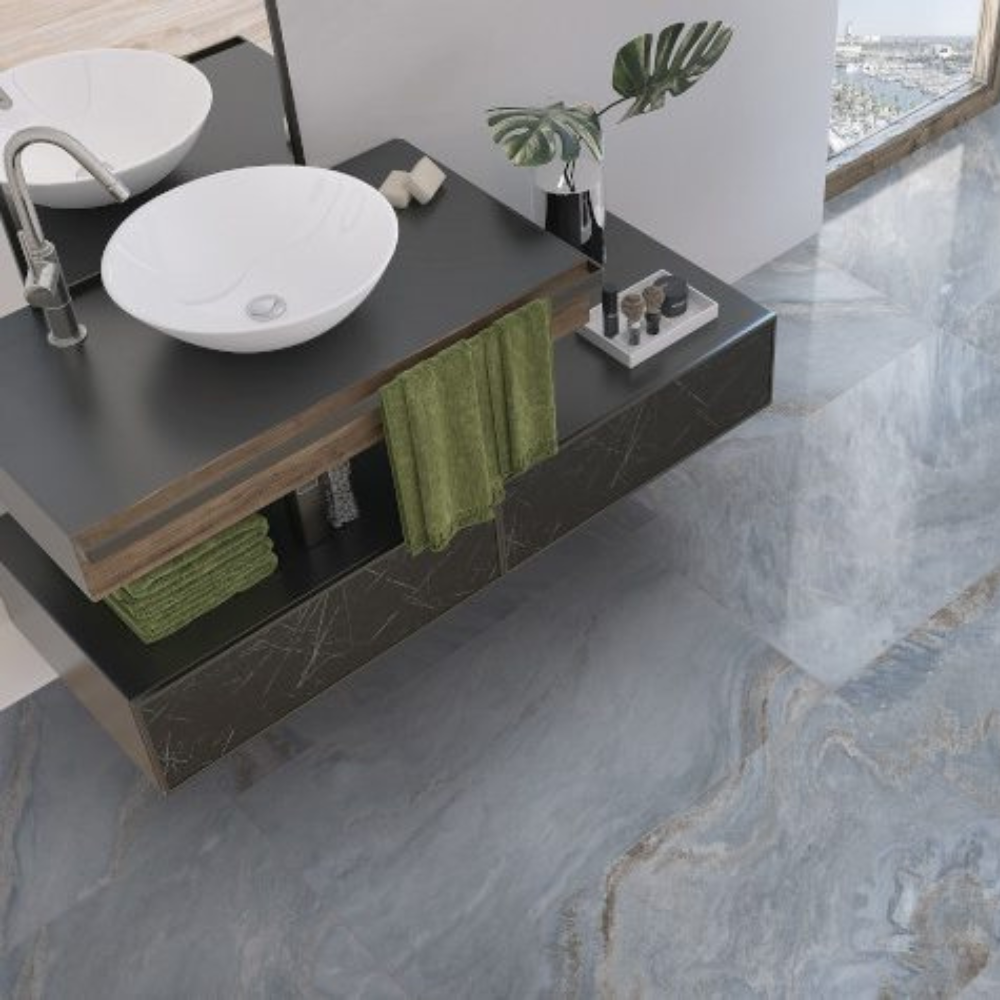 Bluemoon Gloss Porcelain Tile 49.1 x 98.2cm-Ceracasa-Delforno