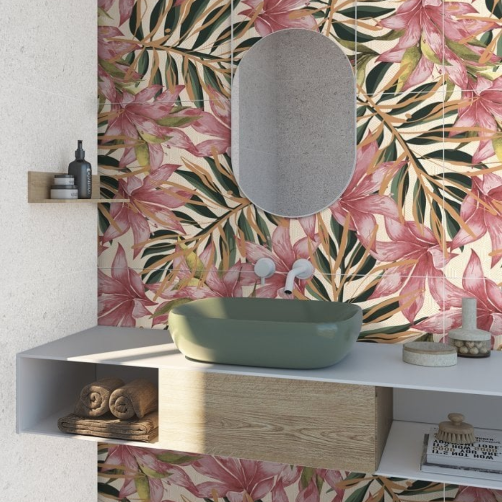 Deco Bio 3 Porcelain Tile 49 x 98cm