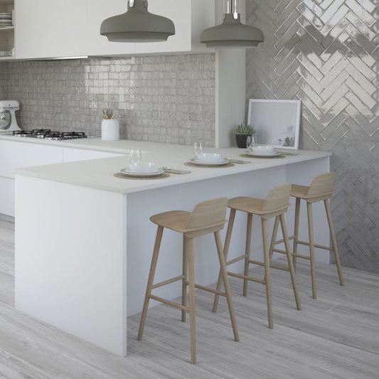 Alchimia Pearl Brillo Wall Tile 7.5 x 30cm-Delforno