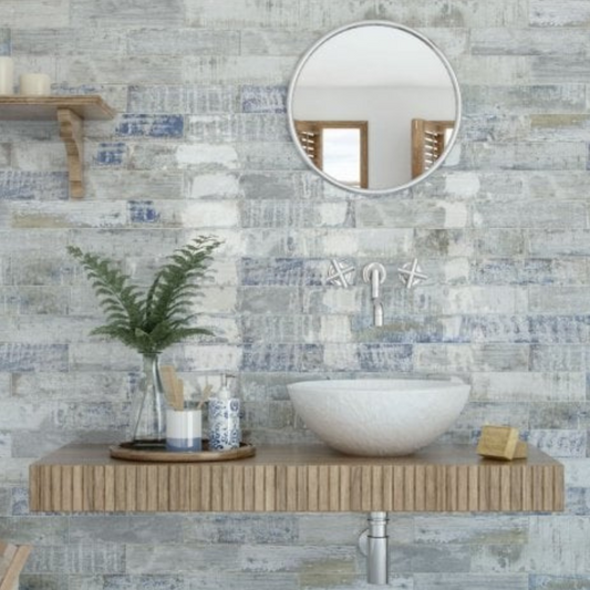 Colonial Wood White 7.5 x 30cm-Delforno