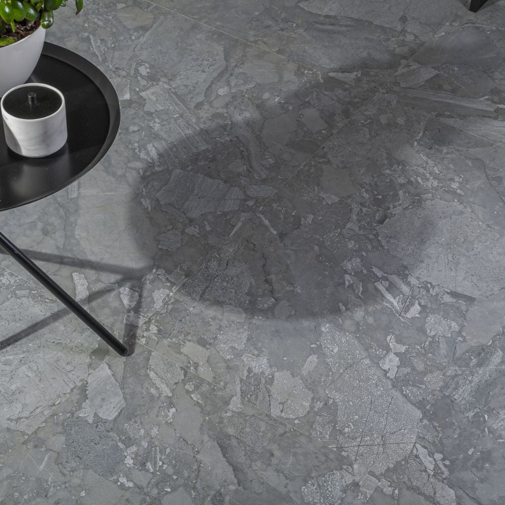 Kuartz Antracite Ceramic Tile 100 x 100cm-Cifre-Delforno