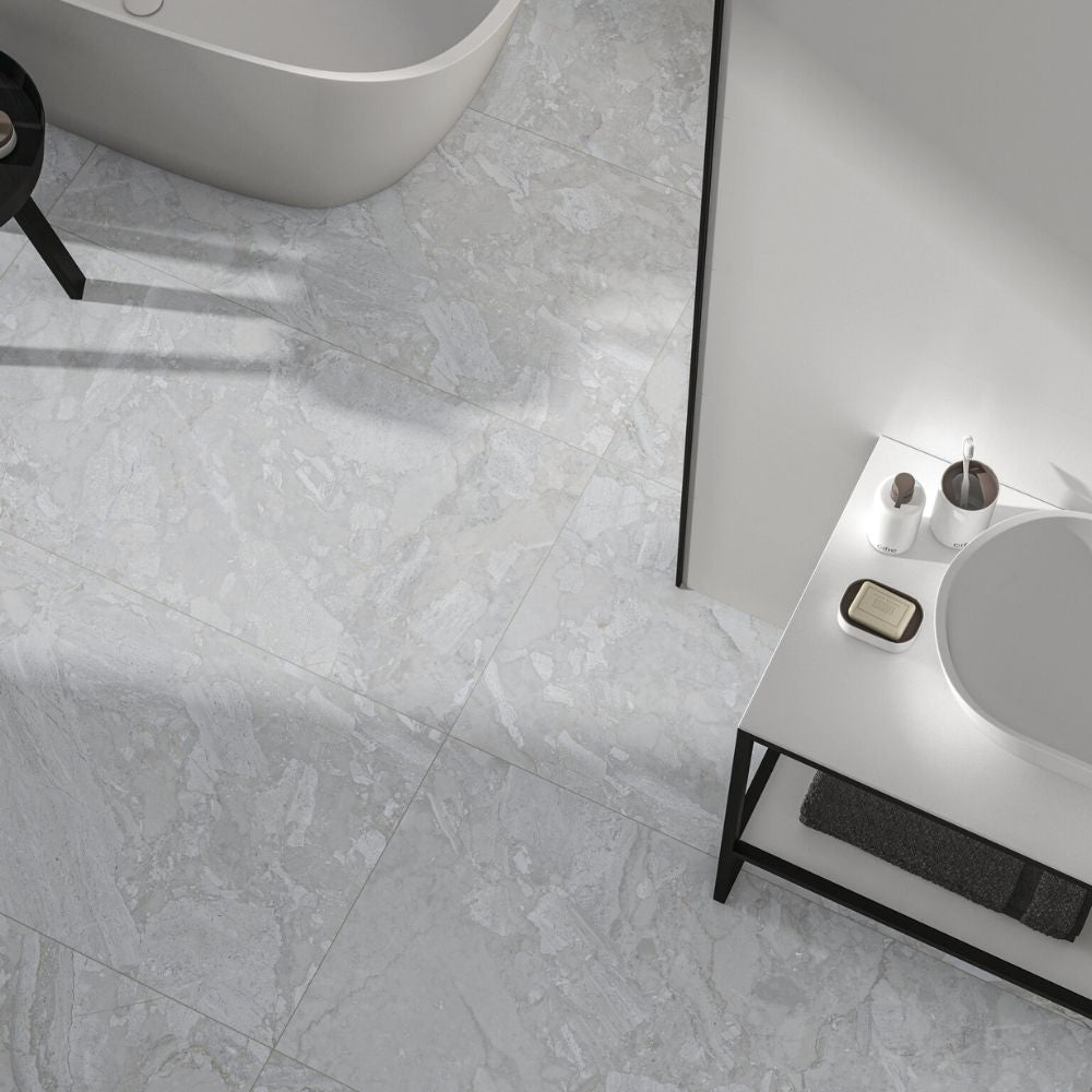 Kuartz Grey Ceramic Tile 100 x 100cm-Cifre-Delforno