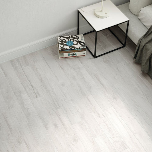 Woodlands 50 Blanco Wood Effect Porcelain Tile 10 x 60cm-Delforno