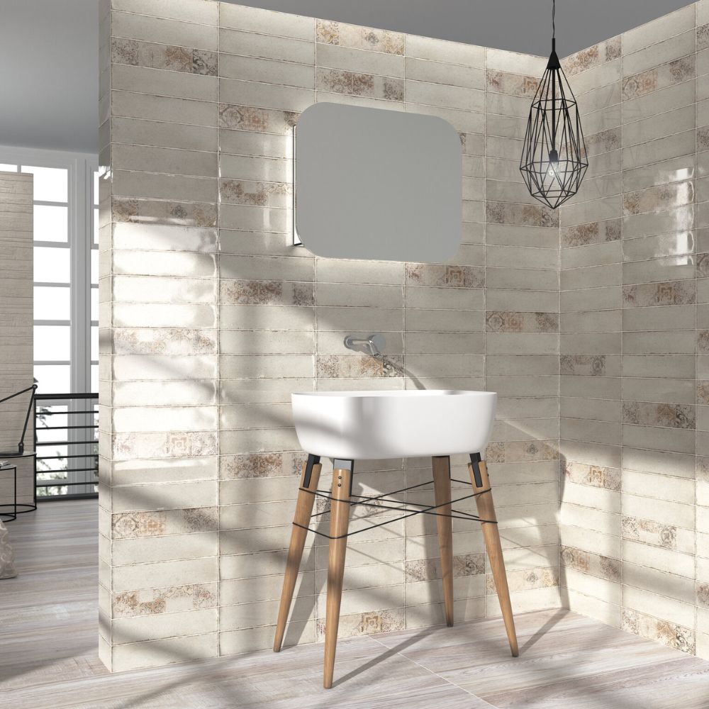 Soul Ivory Brillo 7.5 x 30cm-Delforno