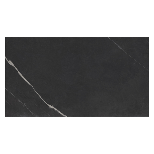 Blake Veined Nero Porcelain Tile 30 x 60cm-Delforno