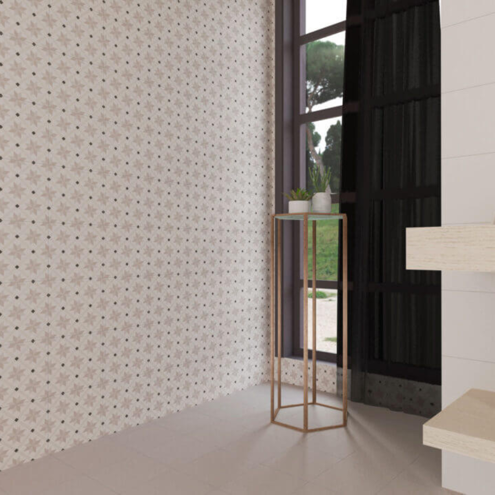 Palermo 22 Beige Porcelain Tile 22.5 x 22.5cm-Cerlat-Delforno