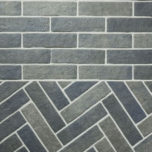 Tosca 623 Antracita Porcelain Tile 6.2 x 23.5cm-Delforno