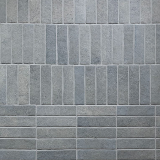 Tosca 623 Gris Porcelain Tile 6.2 x 23.5cm-Delforno
