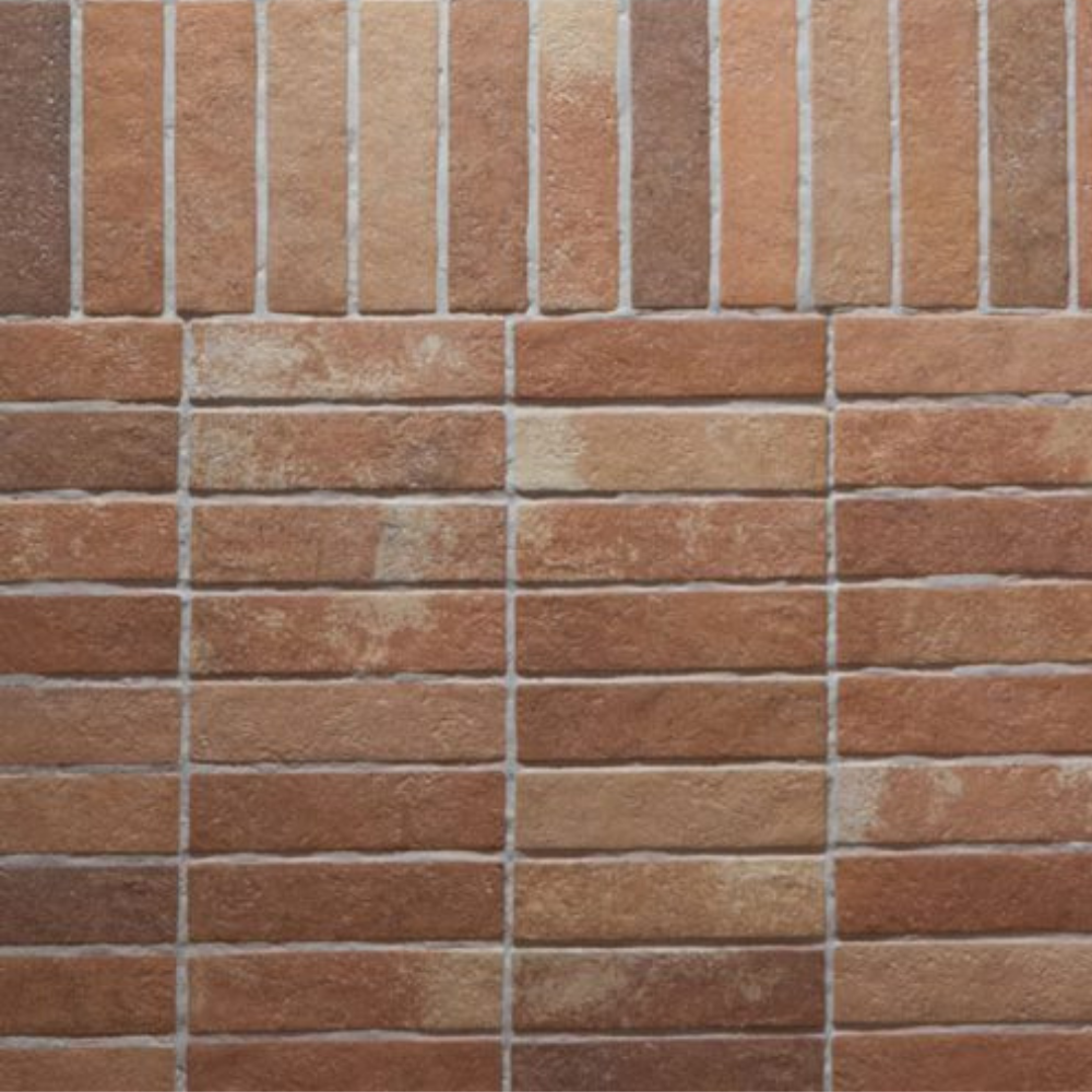 Tosca 623 Teja Porcelain Tile 6.2 x 23.5cm-Cerlat-Delforno
