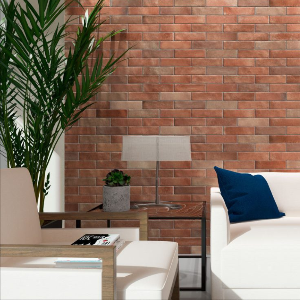Benisa 623 Cotto Porcelain Tile 6.2 x 23.5cm-Cerlat-Delforno
