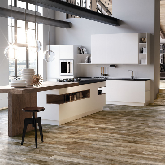 Baita Beige Porcelain Tile 16.5 x 100cm-Delforno