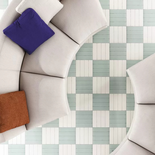 Manhattan Brick Sage Porcelain Tile 6.3 x 25.5cm-Delforno