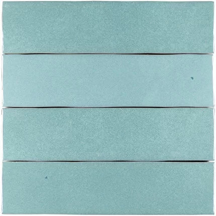 Zelij Verde Claro Ceramic Tile 5 x 20cm-Delforno