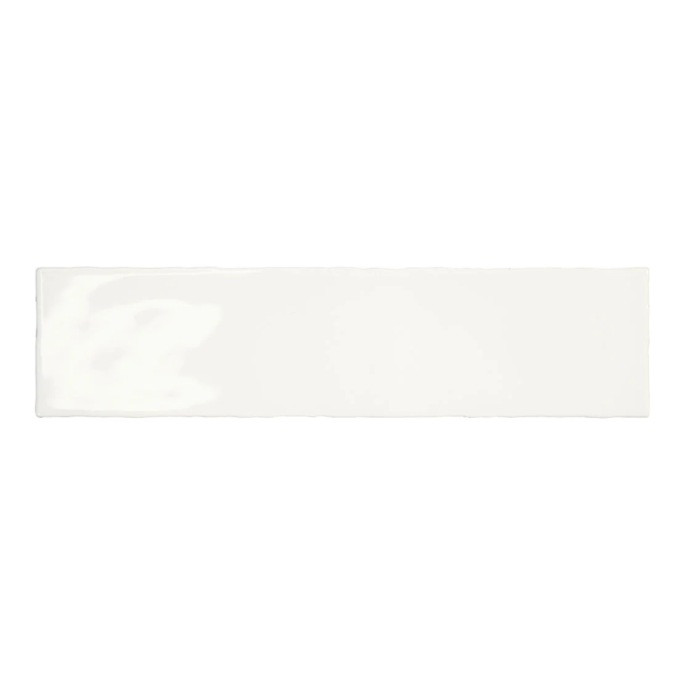 Rural Blanco Brillo Ceramic Tile 7.5 x 30cm-Ceramica Vilar Albaro-Delforno