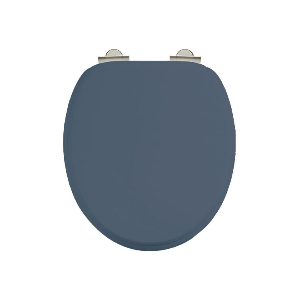 Burlington Blue Soft Close Toilet Seat-Delforno