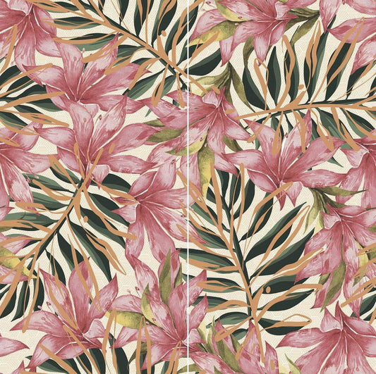 Botanicals Foliage Biophilic 3 Porcelain Tile 100 x50cm-Delforno