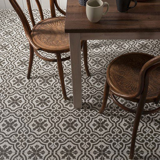 Berkeley Charcoal Ceramic Tile 45 x 45cm-Delforno