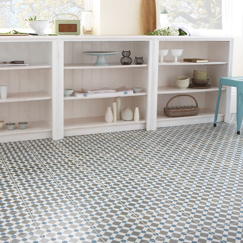 Henley A Ceramic Tile 45 x 45cm-Delforno