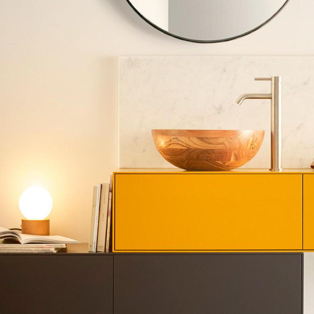 Carrigmore Wood Countertop Washbasin-Delforno