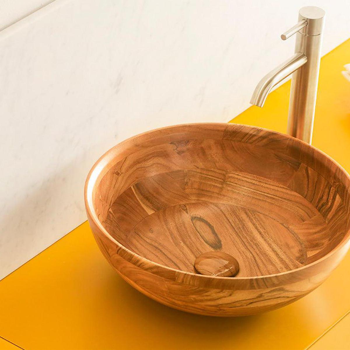 Carrigmore Wood Countertop Washbasin-Delforno