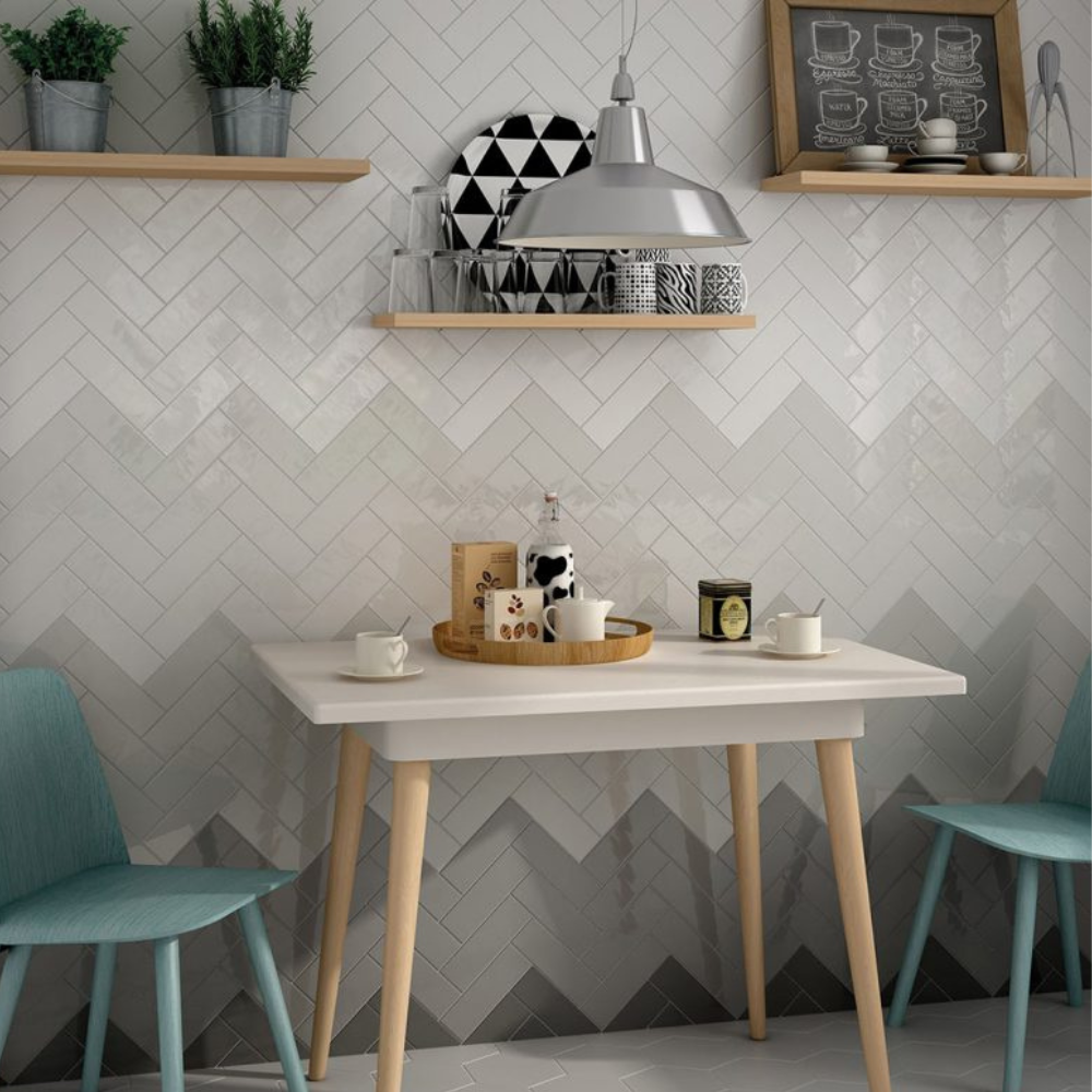 Country Blanco Ceramic Tile 6.5 x 20cm-Equipe-Delforno