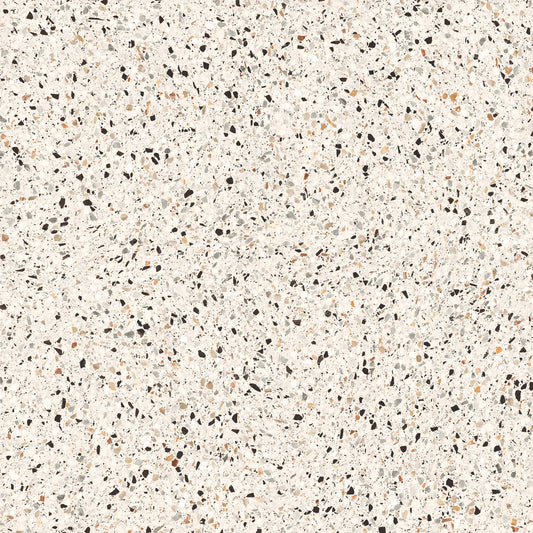 Terrazzo Melody Cream Porcelain Tile 60 x 60cm-Delforno