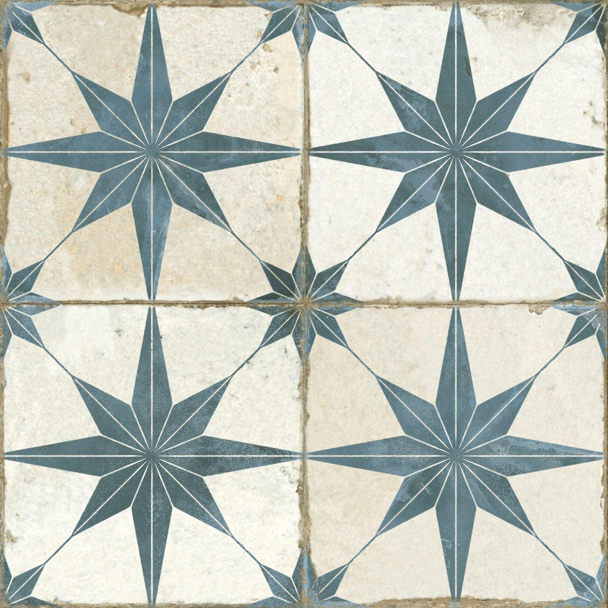 FS Star Blue Ceramic Tile 45 x 45cm-Delforno