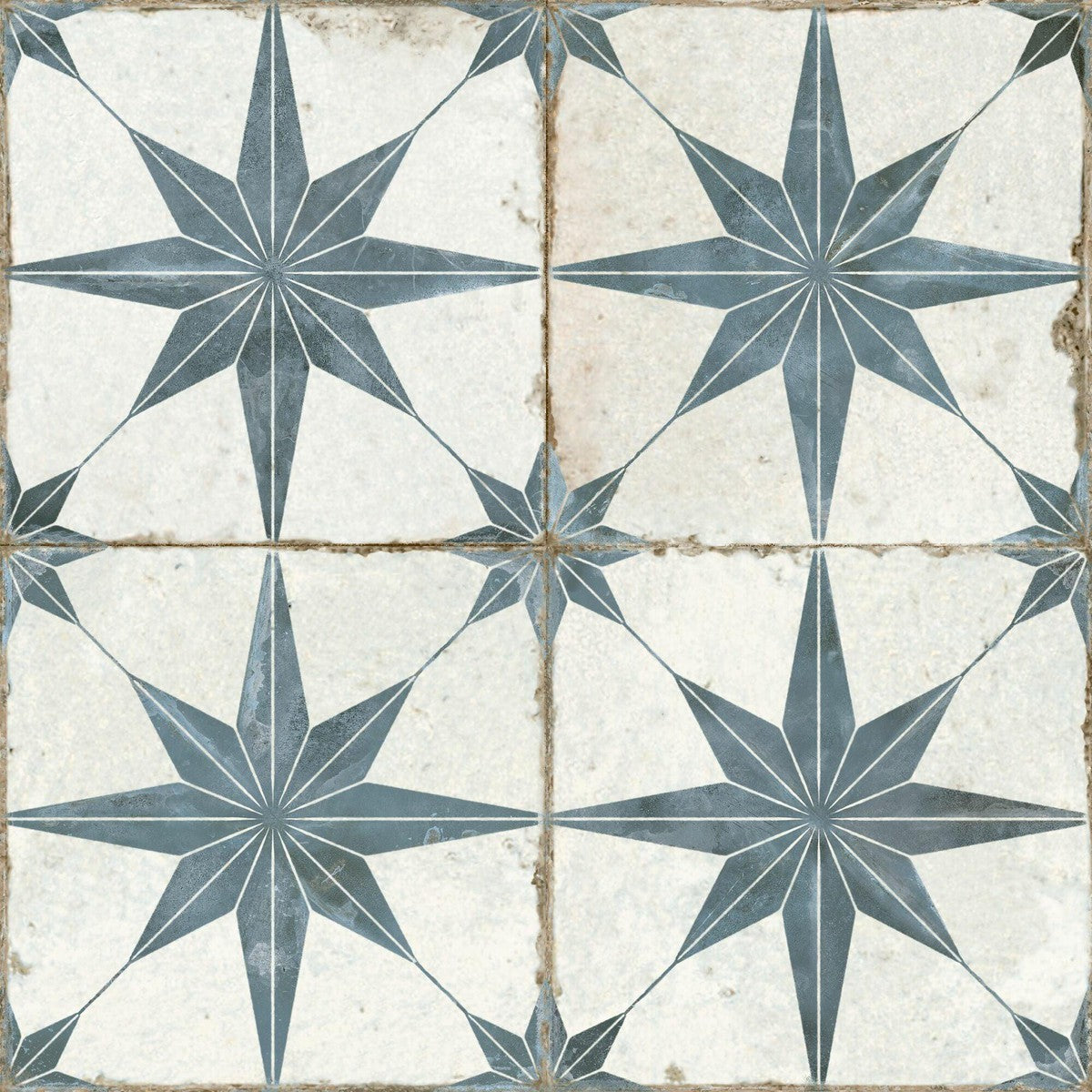 FS Star Blue Ceramic Tile 45 x 45cm-Delforno