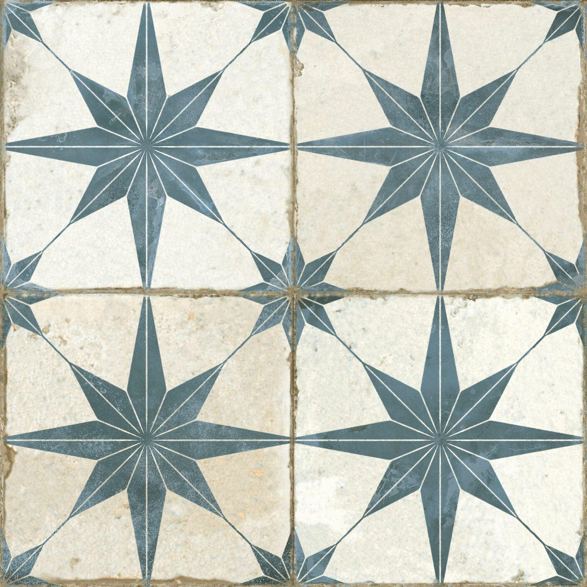 FS Star Blue Ceramic Tile 45 x 45cm-Delforno