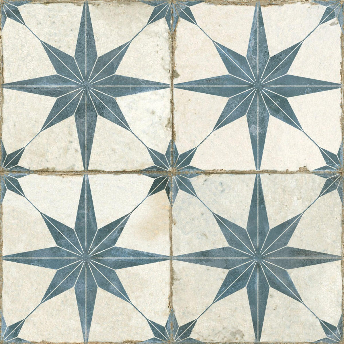 FS Star Blue Ceramic Tile 45 x 45cm-Delforno