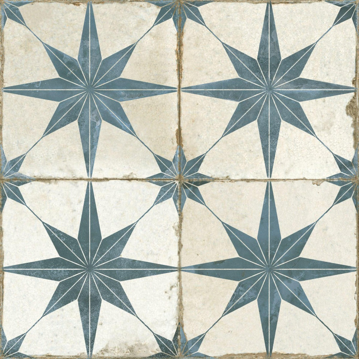 FS Star Blue Ceramic Tile 45 x 45cm-Delforno