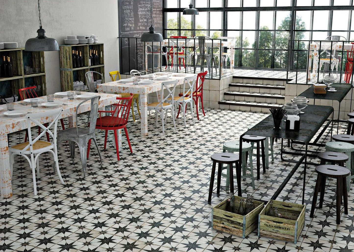 FS Star N Ceramic Tile 45 x 45cm-Delforno