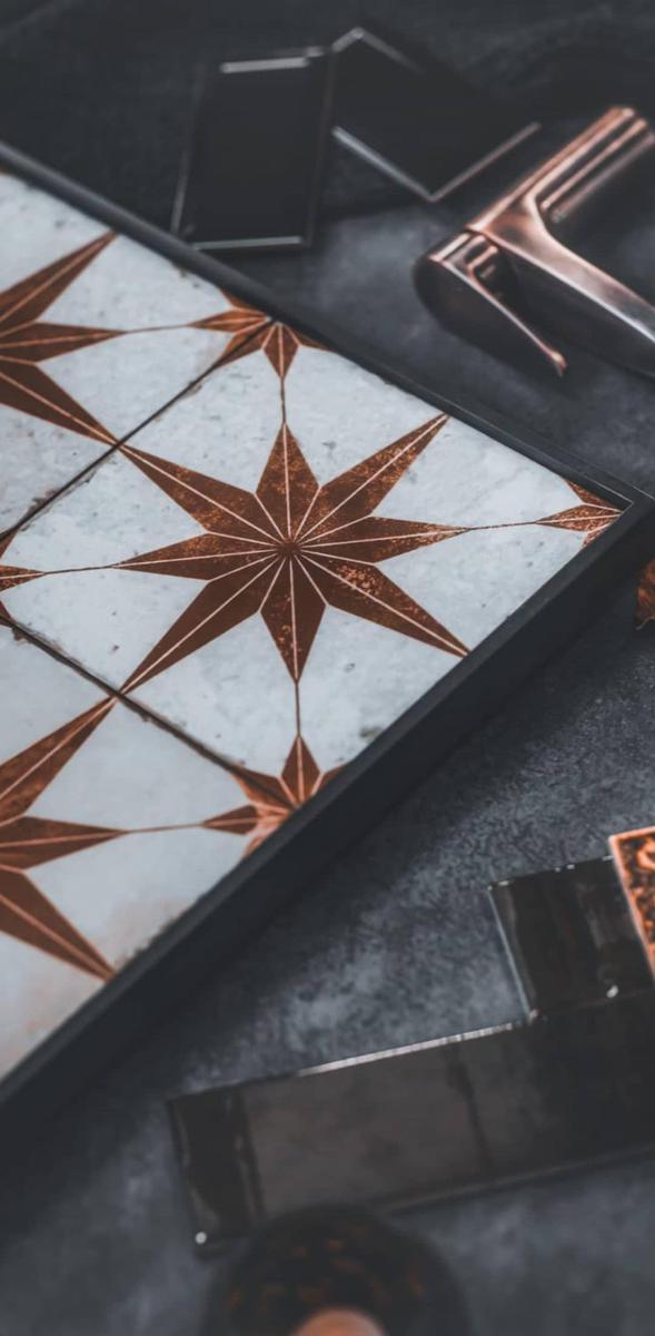 FS Star Rust Ceramic Tile 45 x 45cm-Delforno