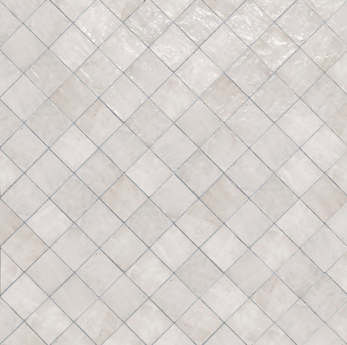 Riad White Ceramic Tile 10 x 10cm
